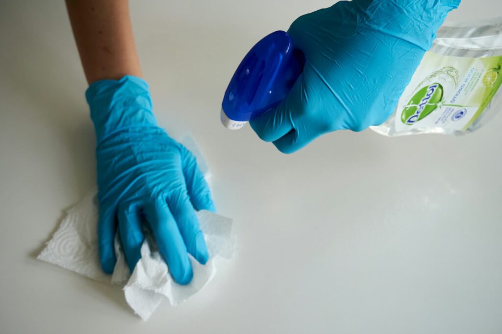 Importance of Cleaning and Disinfecting When Moving